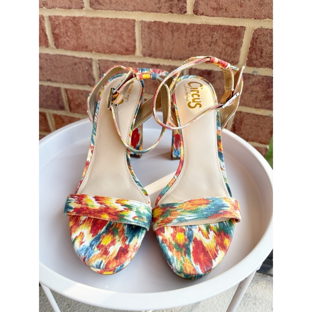 Circus Sam Edelman Strappy Ankle Annette Platform Heel‎